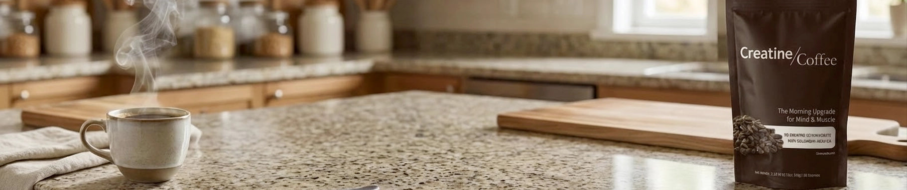 Morning coffee ritual