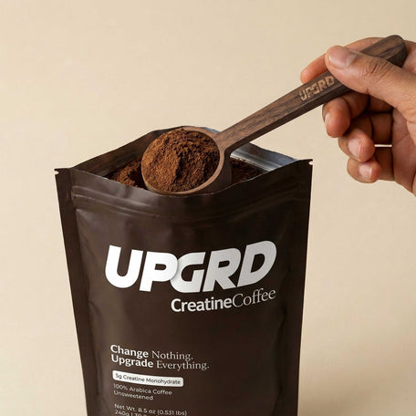 Step 1: Add one scoop (12g) of CreatineCoffee to your empty cup.